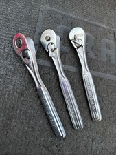Sears Craftsman 3 Generations 1/4” Drive USA Made Ratchets Cold Hard Steel BISH picture