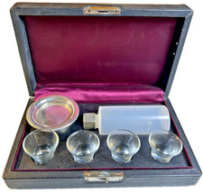 Antique STERLING Communion Set Deacon Franklin Boyle Fitchburg / Shirley MA Mass picture