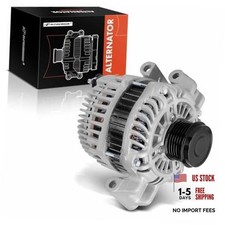 Alternator, 12V 120A 6-Groove Decoupler Pulley CW | Compatible with Dodge picture