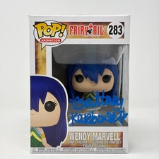 Brittney Karbowski Fairy Tail Wendy Marvell #283 Signed Funko Pop JSA Cert Auto picture