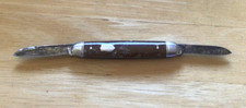 Vintage IMPERIAL PROV USA  Smooth Handle w SHIELD Two Blade Folding Pocket Knife picture