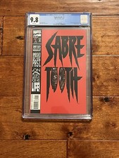 Sabretooth 1 CGC 9.8 1993 Die-Cut Cover Pin-ups Death Hunt Mark Texeria Marvel picture