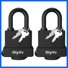 Alloy Steel Heavy Duty Padlocks - Waterproof and Perfect for Indoor/Outdoor Use picture