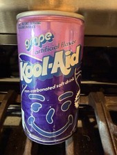 KOOL-AID GRAPE 🍇 🥤  Soda 🥤 Can ALL-ALUMINUM SCARCE picture
