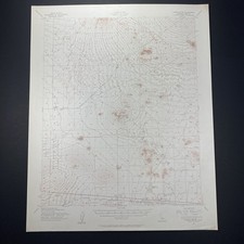 Castle Butte CA Quadrangle 1956 Topo Map California Vintage USGS picture