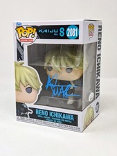 Adam McArthur Reno Ichikawa Kaiju No. 8 #2081 Signed Funko Pop JSA Certified picture