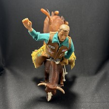 Breyer PBR Bull and Rider Action Play Set 60108. 9.5” picture