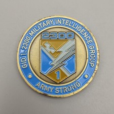 Gid 1.2300 Military Intelligence Group Challenge Coin picture
