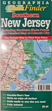 New Jersey (Southern)- Laminated Quick-Finder by Geographia picture