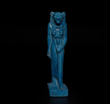 Authentic Ancient Egyptian Antiquities  Sekhmet god  Artifact figure BC picture