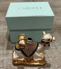 Carucci Bejeweled Camel Trinket box Figurine Brand New In Box picture
