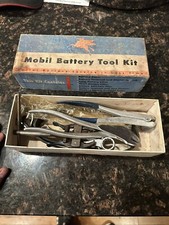 VARY RARE Vintage Mobile Gas Battery Tool Kit Old Stock Never Used Made USA picture