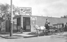 Schmidt Beer Brewery Horse Delivery Wagon St Paul Minnesota MN - Reprint picture