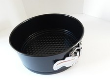 NEW Non-Stick Steel Metal Springform Pan Black 6.5