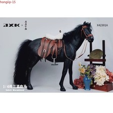 1/4 Dutch Warmblood Horse Model Action Figure Accessory Collectible Decor Gift picture