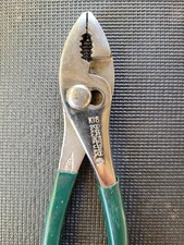 Diamond Duluth K18 Vintage Slip Joint Pliers Green Grips Work Well ( AS-IS) picture