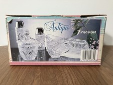 Vintage Luminarc “Antique” 7 Pc. Table Service Set picture