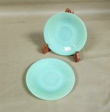 Vintage Fire King Jane Ray Jadeite Ribbed 6