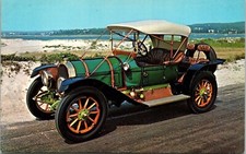 Heritage Plantation Sandwich Grove Street Massachusetts MA Old Car Postcard VTG picture