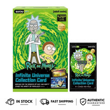 Kayou Rick and Morty Collectible Card Trading Card Booster Box Sealed 10 Packs picture