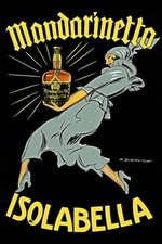 Vintage Mandarinet Isolabella Print Advertising Poster Poster Poster picture