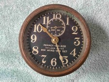 Brass era dash clock Phinney-Walker 1910 1915 Model T Stewart picture