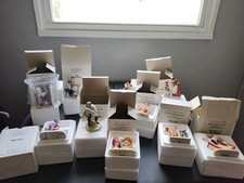 Norman Rockwell 1989-1990 Porcelain Figurines Collection Lot of 10 W/Boxes VTG picture