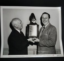 VTG 1954 Walt Disney & Walter Lantz Type 1 Original Universal Press Photo RARE picture