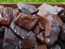 3000 Carat Lots of Unsearched Natural Hematite Rough + a FREE Faceted Gemstone picture