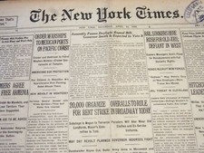 1920 APRIL 24 NEW YORK TIMES - ASSEMBLY PASSES DAYLIGHT REPEAL BILL - NT 5885 picture