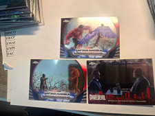 Topps 2023 Topps Chrome Marvel Studios Marvel Daredevil Captain America Cards picture