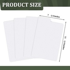 Henoyso Comic Book Dividers w/ Tabs 100 Pack Frosted Plastic Storage Box New picture