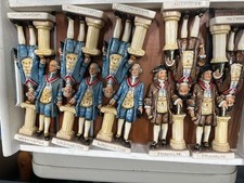 10 Vintage 1957 Geo Washington in Masonic Garb Goebel Porcelain, W Germany picture