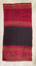 Vintage Bolivian manta - traditional - handwoven picture