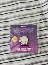 100 Soft Emoji Pin Marvel Avengers Endgame SDCC Captain America Old Man Steve picture