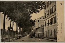 SANTA MARGHERITA LIGURE VIALE DI SAN SIRO POSTCARD TRAVELLED CORSO G.MATTEOTTI picture