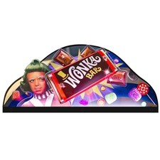 Willy Wonka and The Chocolate Factory Lit Topper 3D Acrylic Led RGB Topper-- picture