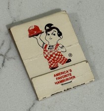 Vintage Marc’s Big Boy Restaurant Matchbook Matchbox Milwaukee Wisconsin picture