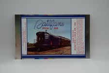 Vintage 1980 Railfans Special Beer Dan Patch Unrolled Can August Schell picture