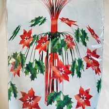  Poinsettia Metallic Christmas Red And Green  24
