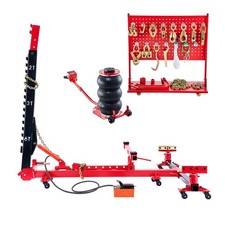 6T Auto Body Frame Puller Straightener with 3T Airbag Jack & 16-Piece Tool Kit picture