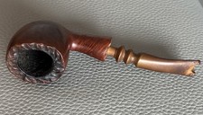 Vintage EHRLICH Freehand Made Briar Wood Pipe picture