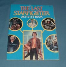 THE LAST STARFIGHTER ACTIVITY BOOK - GROSSET & DUNLAP - 1984 - USED picture
