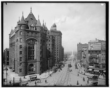 Photo:Buffalo New York Niagara Street Erie County Savings Bank c1908 picture