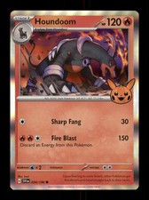 Houndoom 034/198 Holo BOOster Trick Or Trade 2023  Pokemon Trading Card TCG picture