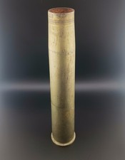 Brass Shell Case Trench Art   Artillery Vintage Military 40MM MK3 Navy 12-55 picture