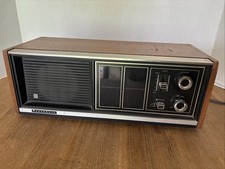 Vintage Panasonic Model RE-7371 AMFM Radio Solid State Wood Finish Working picture