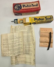 1952 Holt's Piston Seal Worn Cylinder Compensator with Schuck's Seattle Receipt picture