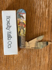 TOM MIX HEROES OF THE SILVER SCREEN BARLOW KNIFE W/GAME AND ORIGINAL PACKAGING picture