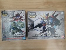 SD Gundam Zeta MSZ-006 Cross Silhouette & Silhouette Booster (White) Set picture